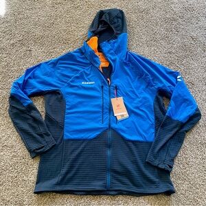 Mammut Vibrant Blue Hooded Jacket